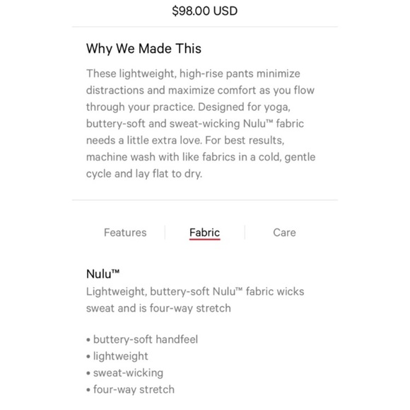 NWT Lululemon Align Pant II * 25” - Picture 7 of 8